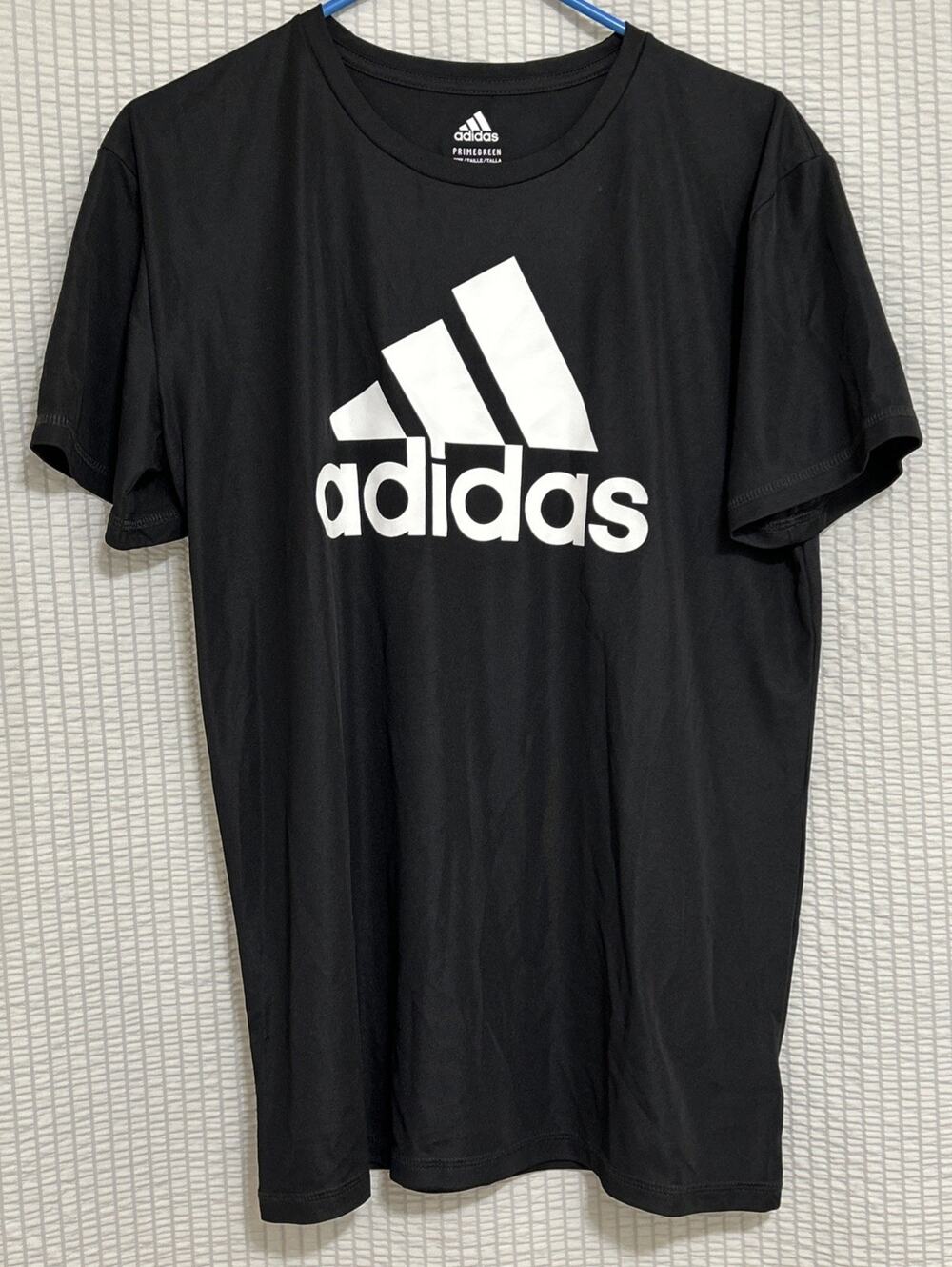Adidas Dri-Fit Fitness Training T-Shirt AA6062-AKO1 Black Boys Size XL NWT NEW!